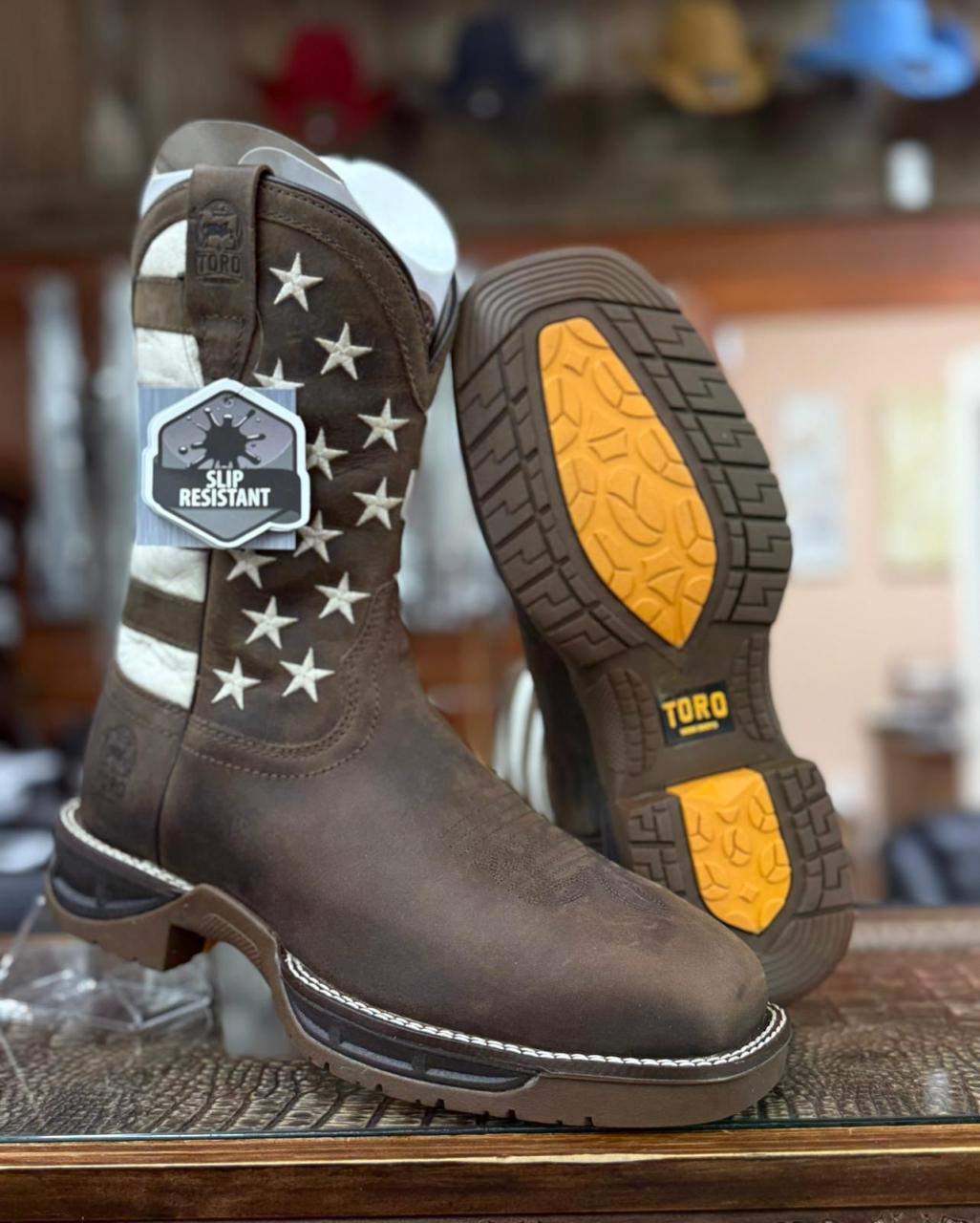 Toro Freedom Brown – Botas Patriot Edition