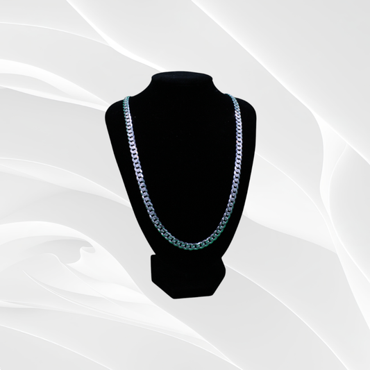 Italian Silver Thick Cuban Chain