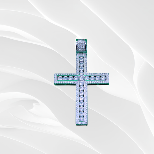 Italian Silver Cross Pendant