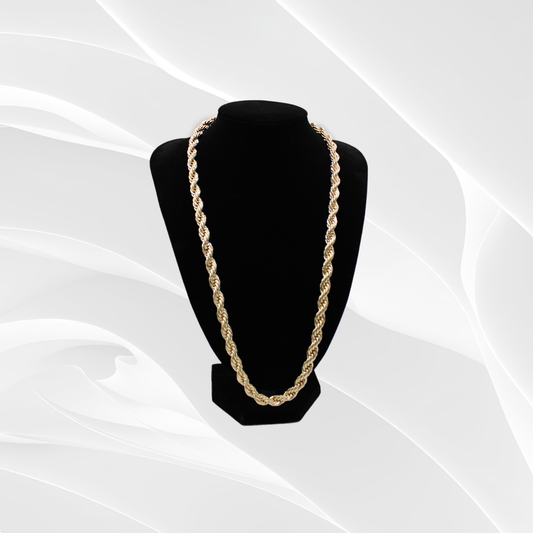 Gold-Plated Twisted Chain