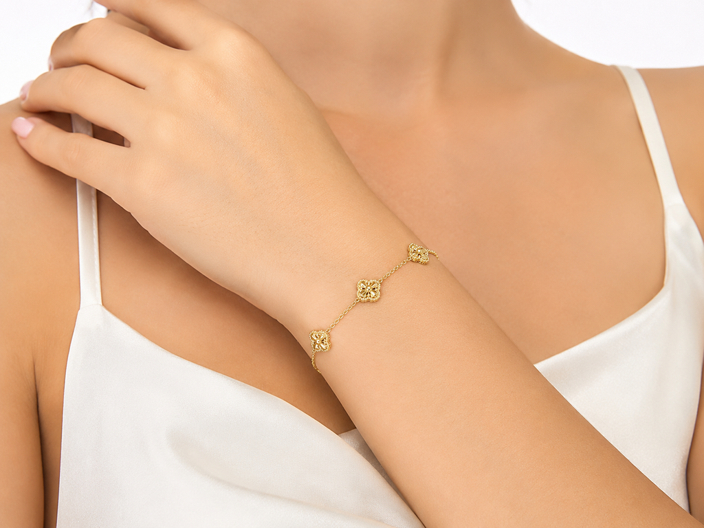 Pulsera Inspirada en la Colección Van Cleef