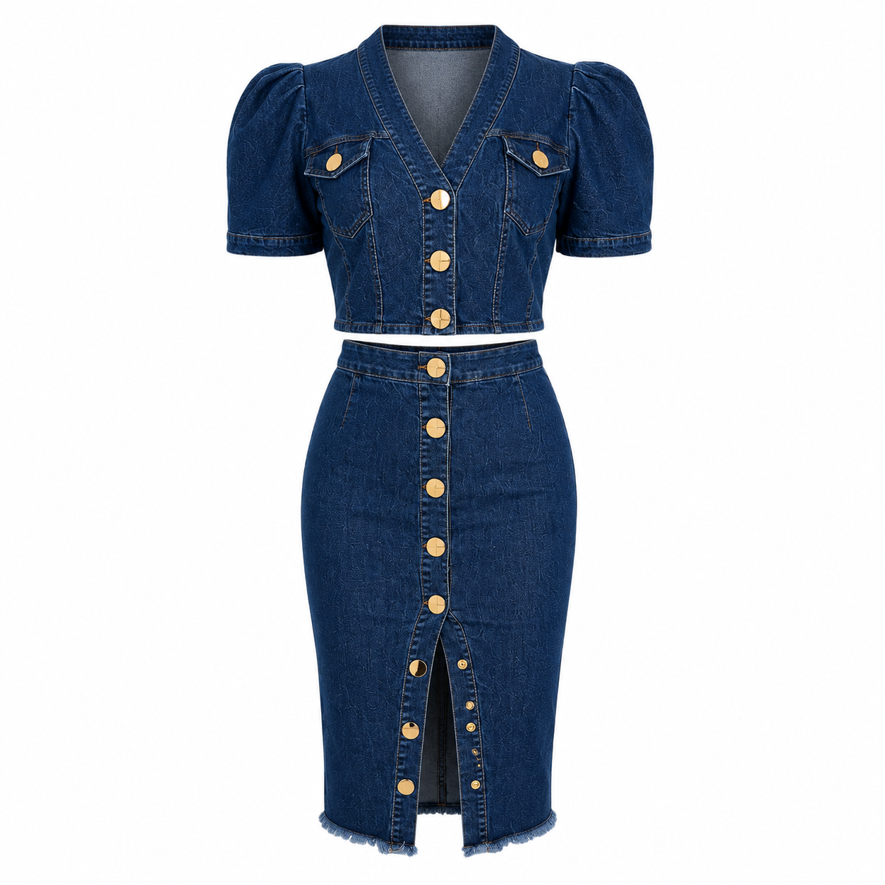 Conjunto Denim Chic de Dos Piezas VALENTINE