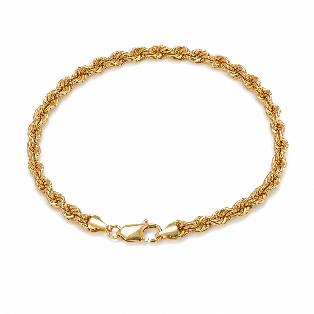 Pulsera Torsal en Oro 14K – 8.5 Pulgadas