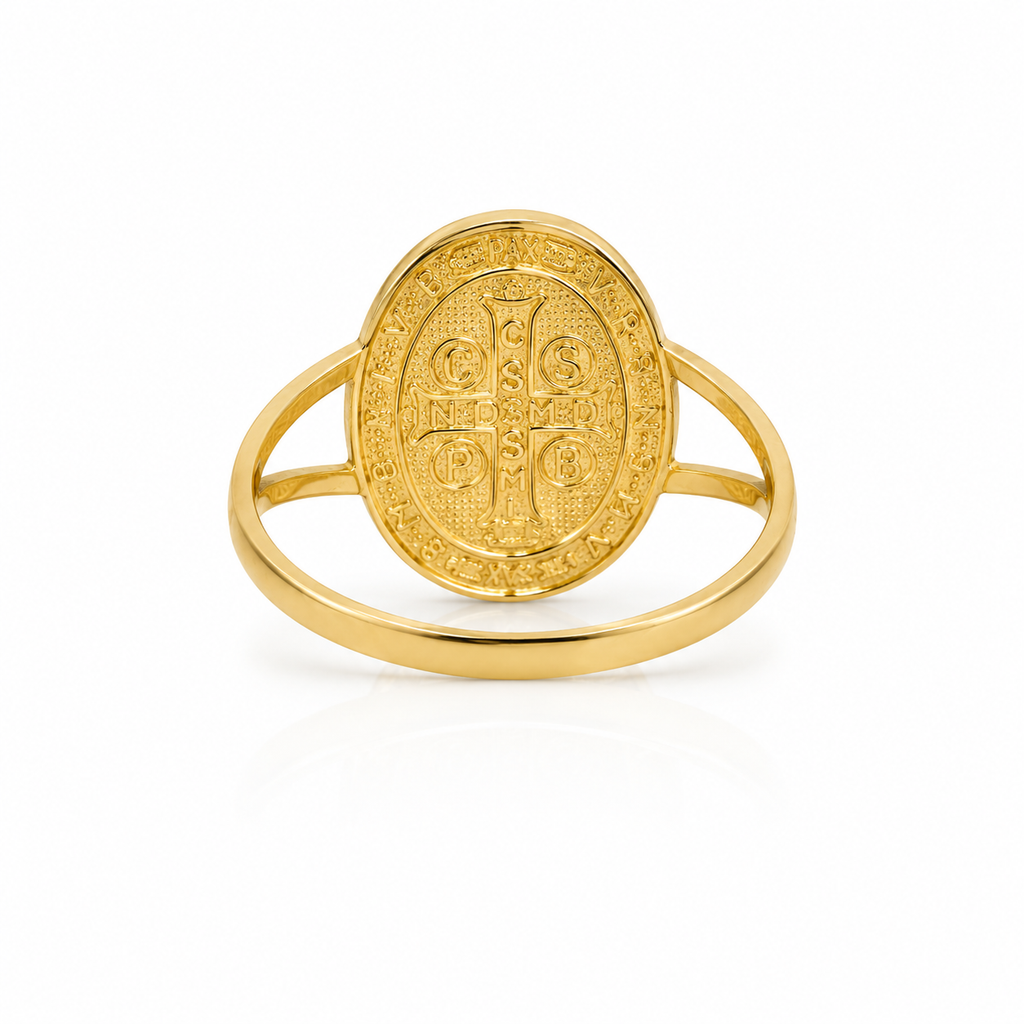 Anillo Oro 14k de San Benito