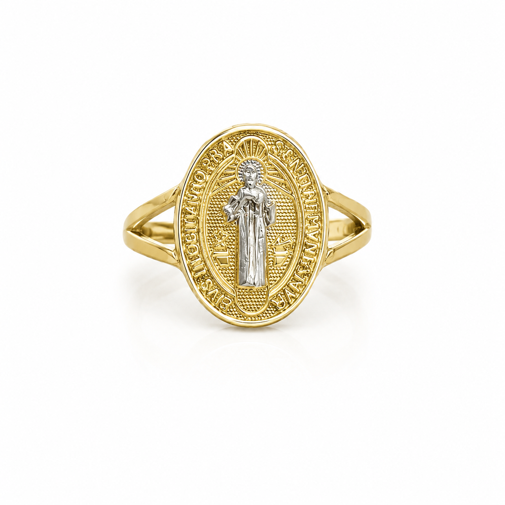 Anillo Oro 14k de San Benito