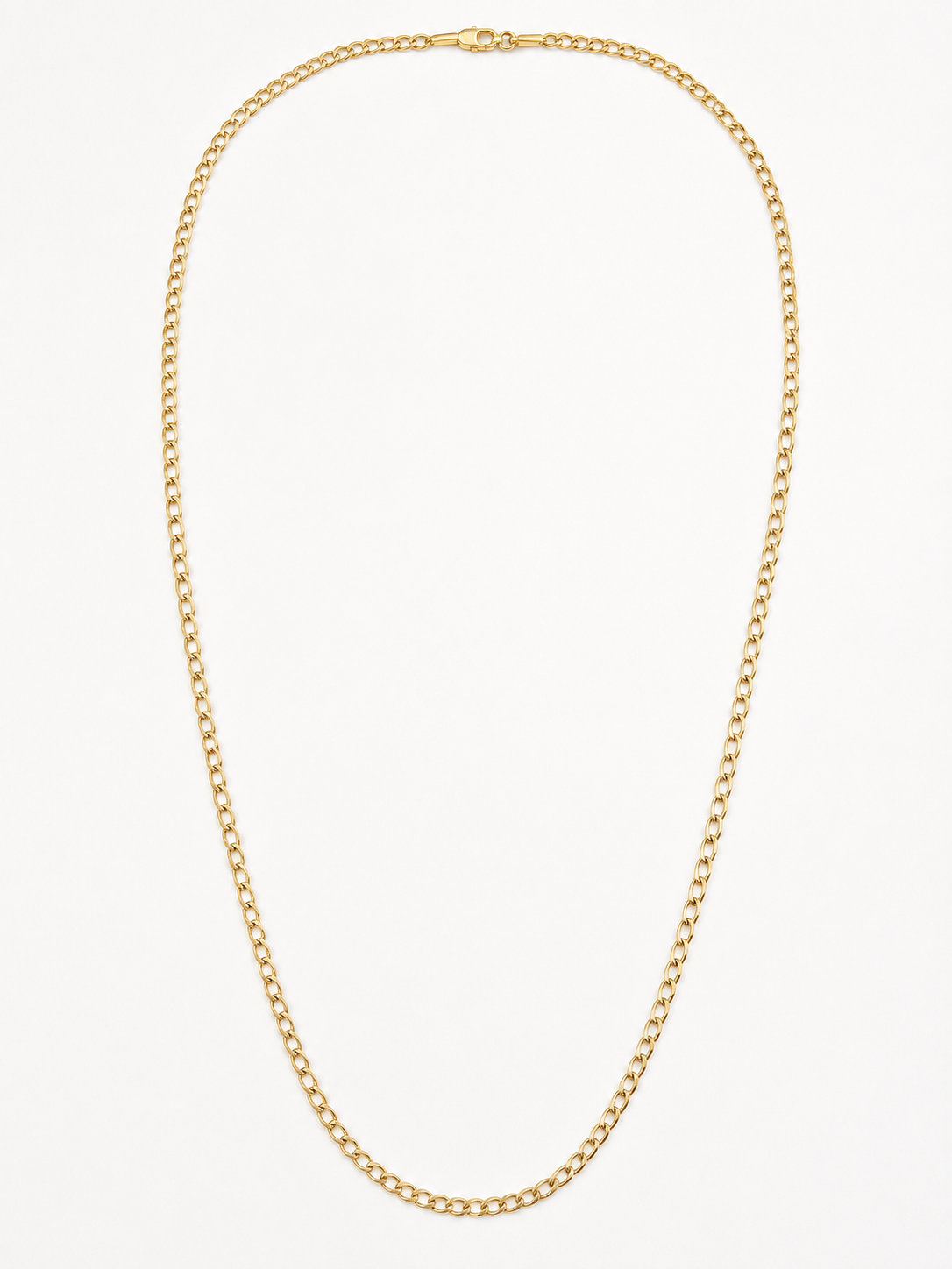Cadena Cubana Clásica de Oro 14K – 20"