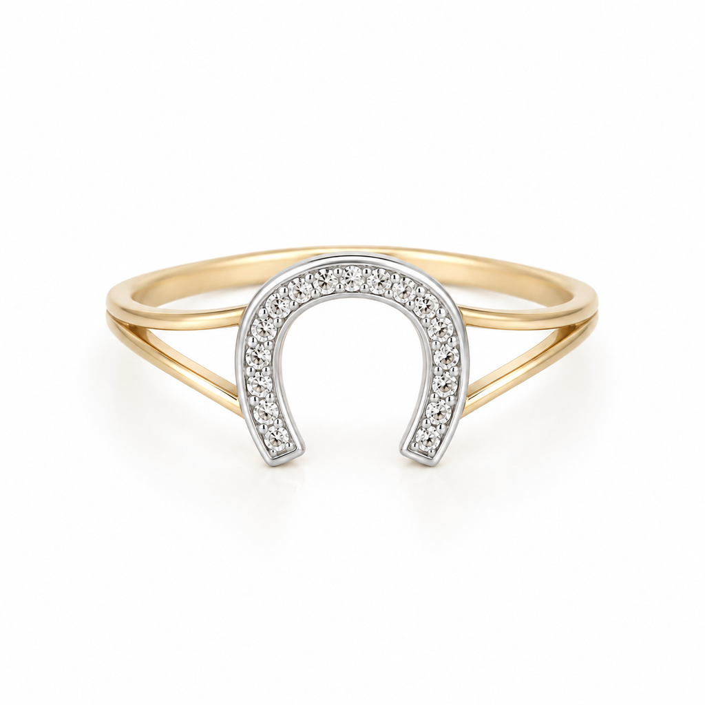 Anillo Herradura en Oro 14K