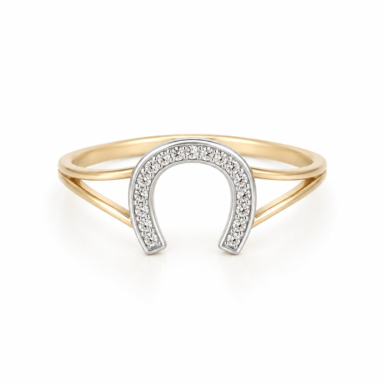 Anillo Herradura en Oro 14K