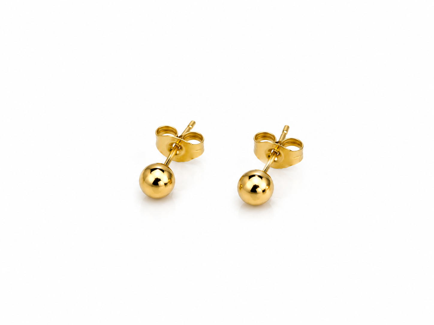 Aretes Estilo Dormilonas en Oro 14K – Clásicos y Atemporales