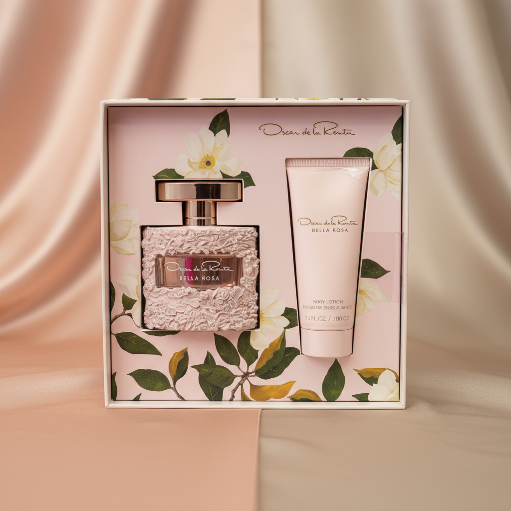 Set de Perfume Bella Rosa – Oscar de la Renta