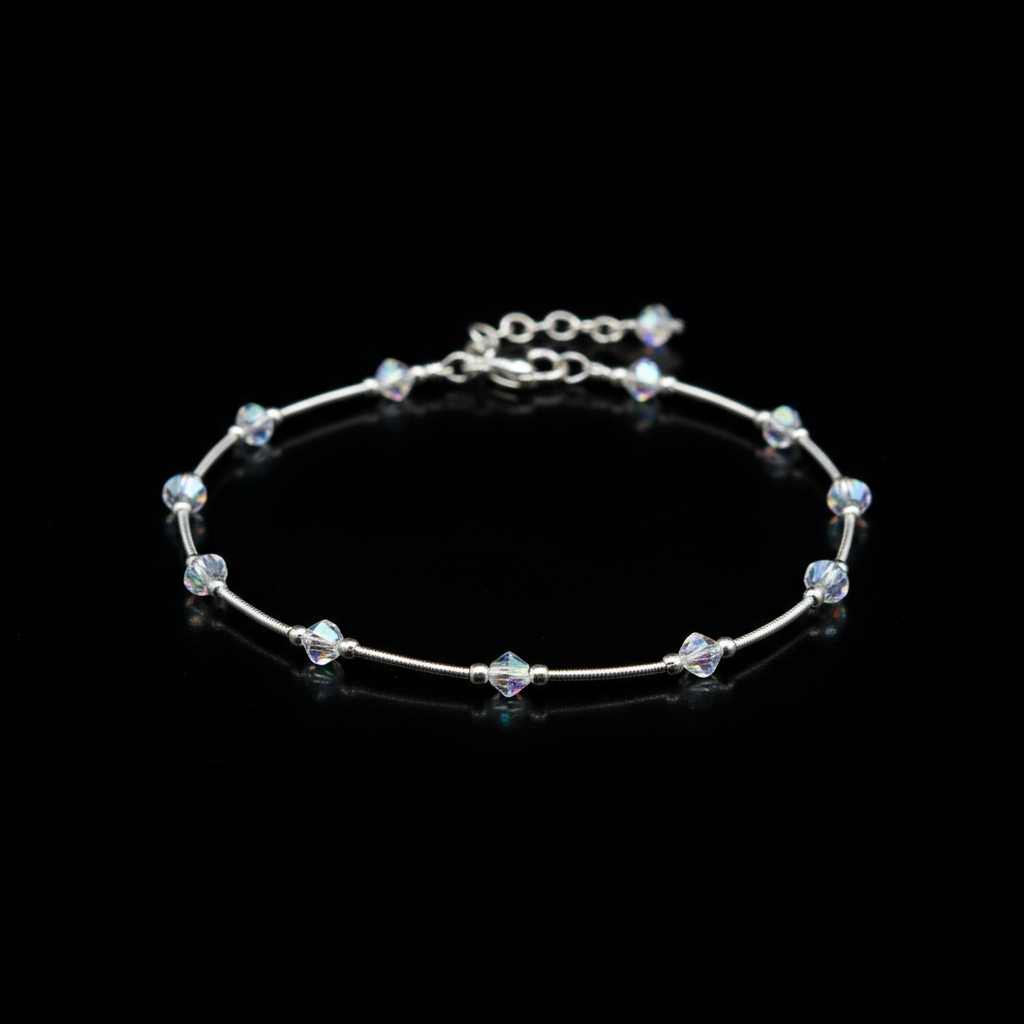 Tobillera de Cristal Aurora